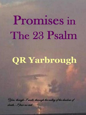 cover image of Promises In the 23 Psalm